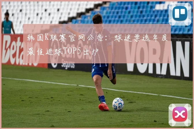 韩国K联赛官网公告:球迷票选年度最佳进球TOP5出炉