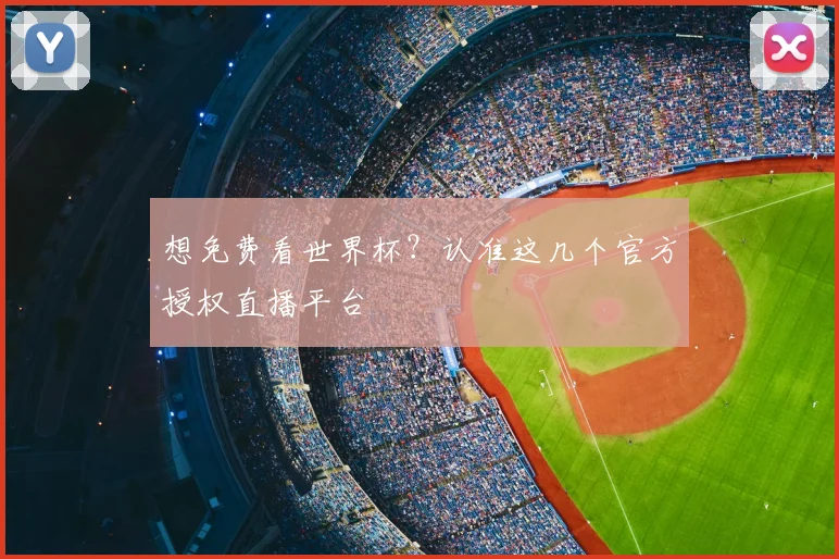 想免费看世界杯?认准这几个官方授权直播平台